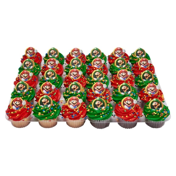 Super Mario Cupcakes, 30 ct.