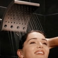 thumbnail image 8 of Oxygenics Curve 3-Setting Rain Shower Head, Various Finishes, 8 of 12
