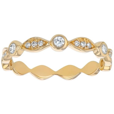 Stackable 0.25 CT. T.W. Diamond Anniversary Band in 14K Gold