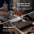 thumbnail image 4 of Ninja NeverDull 10-Piece German Stainless Steel Knife Set with Removable Sharpener, 4 of 12