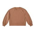 thumbnail image 6 of Member's Mark Women's Sandwash Front Seam Piping Crewneck Sweatshirt, 6 of 8