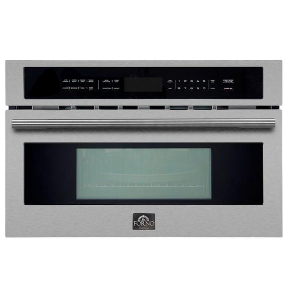FORNO Oliena 30-Inch Built-In Microwave and Convection Oven