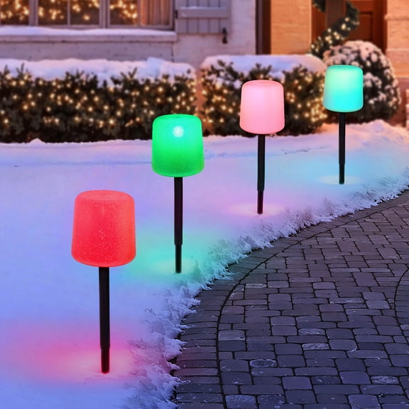 Member's Mark Gum Drop Pathway LED Lights, 8 Count