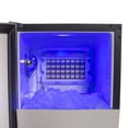 thumbnail image 6 of Maxx Ice Freestanding Icemaker with Drain Pump, Stainless Steel and Black (65 lbs.), 6 of 9