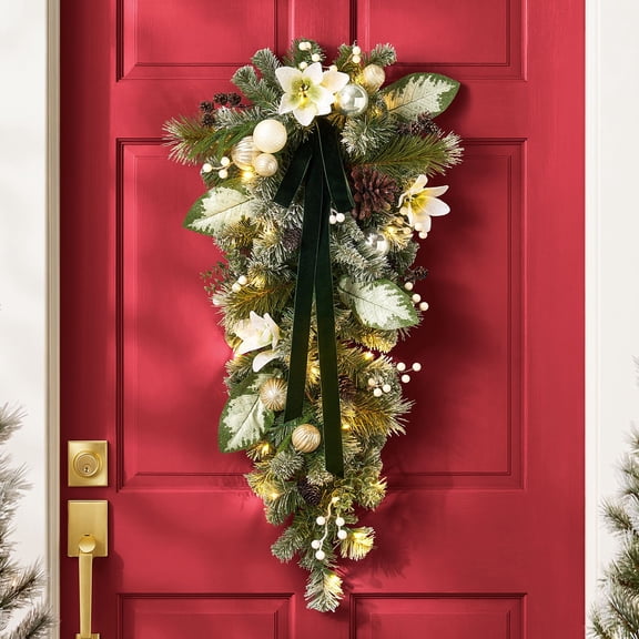 Member's Mark Pre-Lit 36" Decorated Swag