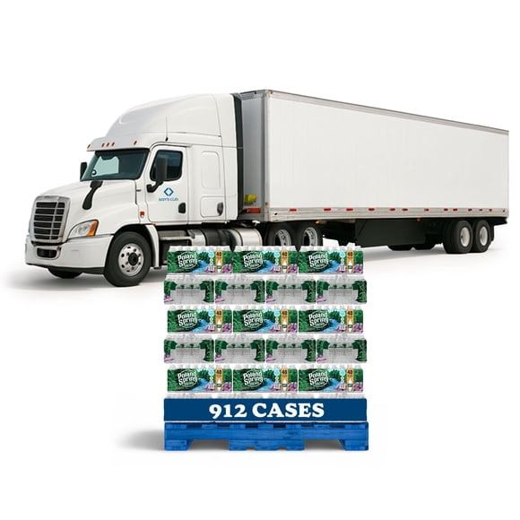 Truckload Poland Spring Bottled Water, 16.9 fl. oz., 40 pk., 912 cases