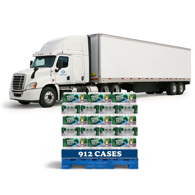 Truckload Poland Spring Bottled Water, 16.9 fl. oz., 40 pk., 912 cases