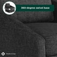 thumbnail image 5 of Studio Living Hanna Swivel Accent Chair, 5 of 7