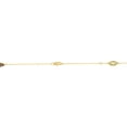 thumbnail image 3 of Multi-Gemstone Marquise Cut Station Necklace in 14K Gold, 3 of 5