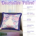 thumbnail image 4 of Wicked Faux Fur Decorative Pillow, 22"x22", 4 of 7