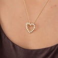 thumbnail image 6 of Lab Created Diamond 0.46 CT. T.W. Pendant in 14K Gold, 6 of 9