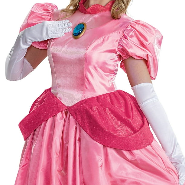 Nintendo Super Mario Princess Peach Adult Costume