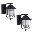 thumbnail image 1 of Honeywell 800 Lumen Wall Lantern with LED Vintage Filament Bulb 2-Pack, 1 of 6