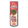 thumbnail image 1 of YouTheFan MLB  6"x19" 3D Stadium View Banner, Assorted Teams, 1 of 6
