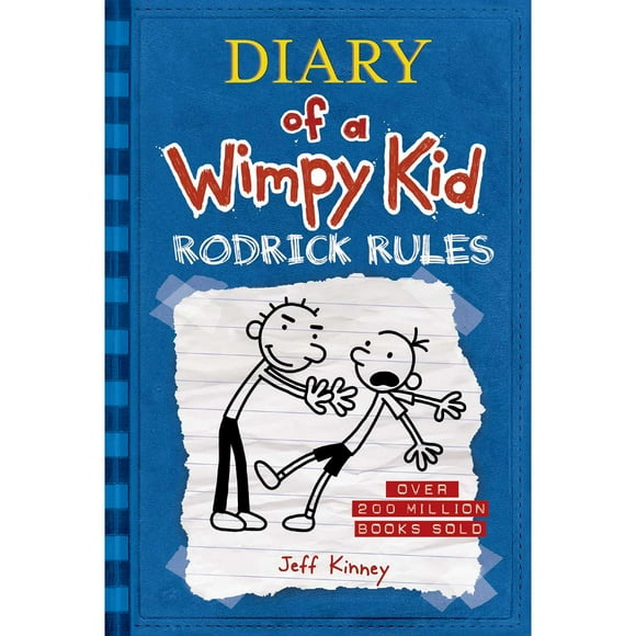 Diary of a Wimpy Kid: Rodrick Rules - Book 2 of 19, Hardcover