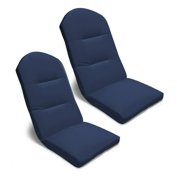 Sunbrella 20" x 45.5" Polywood Adirondack Outdoor Chair Cushions, Set of 2