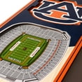 thumbnail image 3 of YouTheFan Auburn Tigers 6"x19" 3D Stadium View Banner, 3 of 6