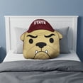 thumbnail image 2 of Logo Brands Mississippi State Bulldogs Puff Pillow, 2 of 5