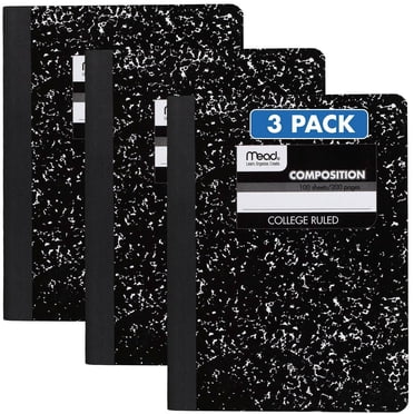 Mead College Ruled Comp Book 3 Pack
