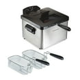 thumbnail image 4 of Hamilton Beach Professional-Style Deep Fryer, 4.7 Quart/19 Cup Oil Capacity, 4 of 7