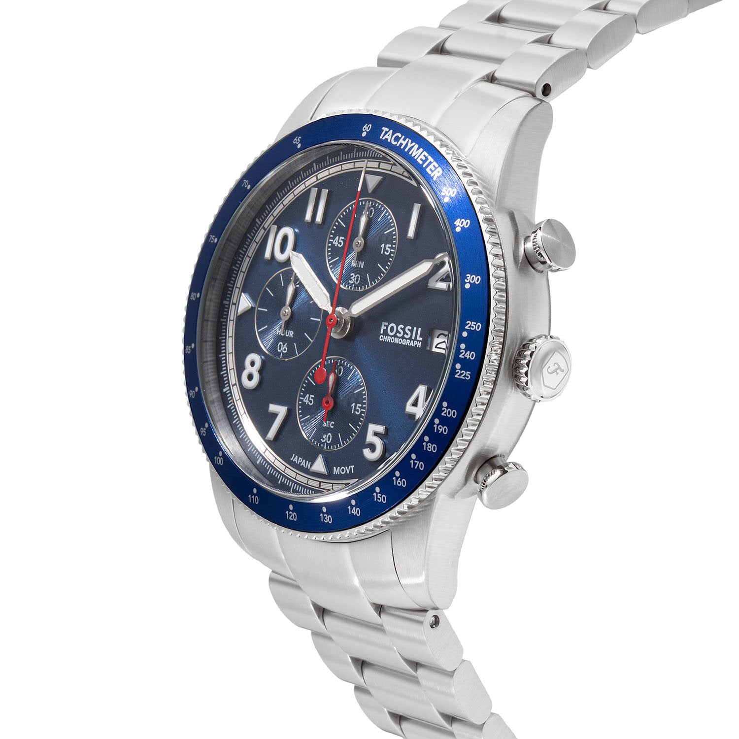 NWT Fossil Sport Tourer Chronograph Quartz Blue Dial Men\'s Watch Fossil Men main image 4