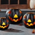 thumbnail image 2 of Member's Mark Set of 3 Jack-O-Lanterns, 2 of 11