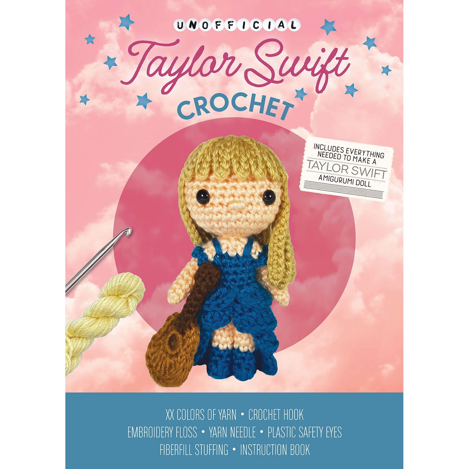 Unofficial Taylor Swift Crochet Kit, Mixed Media - Samsclub.com