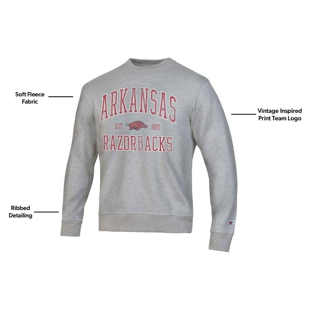 Champion Arkansas Razorbacks Adult Crewneck Sweatshirt - Samsclub.com