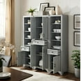 thumbnail image 5 of Crosley Furniture Tara 3-Piece Kitchen Storage Pantry Set, 5 of 20