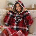 thumbnail image 7 of Pegasus Sports Atlanta Falcons Wearable Sherpa Throw, 7 of 7