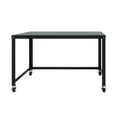 thumbnail image 4 of Hirsh 48" Wide Mobile Metal Desk for Home Office, Choose Color, 4 of 13
