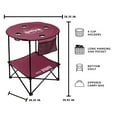 thumbnail image 3 of Logo Brands Mississippi State Bulldogs 27.6in Round Tailgate Table, 3 of 5