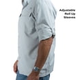 thumbnail image 8 of Habit Men's Long Sleeve 50+ UPF Fishing Shirt, 8 of 9
