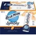 thumbnail image 9 of Blue Moon Light Sky Citrus Wheat Ale Beer, 12 fl. oz. can, 12 pk., 9 of 11