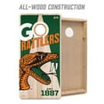 thumbnail image 3 of YouTheFan Florida A&M Rattlers 2'x4' Cornhole Board Set, 3 of 6
