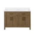 thumbnail image 1 of OVE Decors Tahoe 48" W x 21" D Freestanding Bathroom Vanity with Two Sinks, 1 of 14