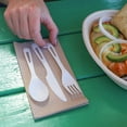 thumbnail image 3 of World Centric Compostable TPLA Ribbed Forks, 6", 250 ct., 3 of 9