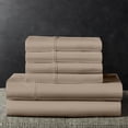 thumbnail interactive-video image 1 of Member’s Mark 700-Thread-Count Hotel Premier Collection Egyptian Cotton Stripe Sheet Set, Assorted Sizes, 1 of 5