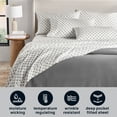 thumbnail image 5 of Member's Mark 500-Thread-Count Performance Printed Sheet Set, Assorted Sizes, 5 of 9