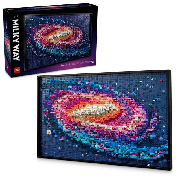 LEGO Art The Milky Way Galaxy Wall Art Building Set, 3091 pcs