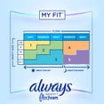 thumbnail image 4 of Always Infinity FlexFoam Heavy Flow Pads with Flexi-Wings, Unscented, Size 2, 80 ct., 4 of 11
