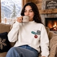 thumbnail image 6 of State of Mine Women's Apres Ski Mock Neck Sweatshirt, 6 of 7