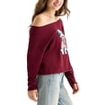 thumbnail image 3 of Aeropostale Women's Off-The-Shoulder Sweater, 3 of 6