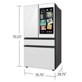 thumbnail image 3 of Samsung Bespoke 23 cu. ft.  4-Door French Door Refrigerator w/ AI Family Hub+, 3 of 10