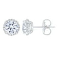 thumbnail image 6 of Lab Created Diamond Pendant & Earring Set in 14K Gold, 3.00 C.T.T.W., 6 of 10