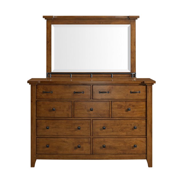 Society Den Joseph Dresser & Mirror Set