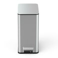 thumbnail image 1 of Nine Stars 2.6-Gallon Slim Step-On Trash Can, Assorted Colors, 1 of 5