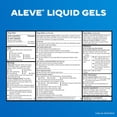 thumbnail image 7 of Aleve Pain Reliever & Fever Reducer Naproxen Sodium Liquid Gels, 180 ct., 7 of 7
