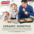 thumbnail image 3 of Dash Ceramic Nonstick 20 x 10.5” Everyday Griddle, 3 of 6