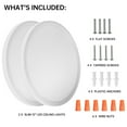 thumbnail image 9 of Cedar Hill 15" Ceiling Light 2500 Lumens, 2-Pack, 9 of 9